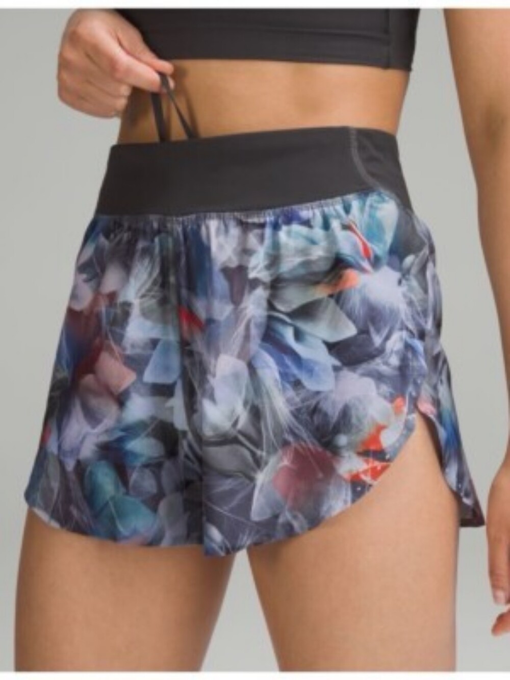 { Lululemon } Fast And Free High Rise Split Running Shorts